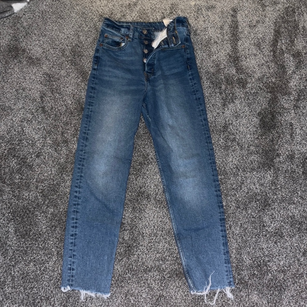 h&m straight leg jeans